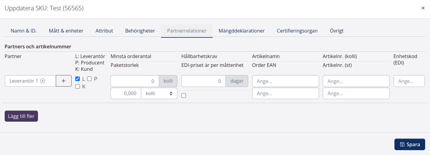 Artikel > Partnerinställningar